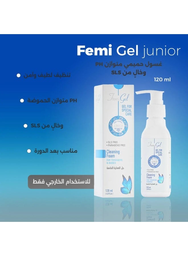 AFAMED FEMIGEL – Junior Cleaning Foam - Image 2